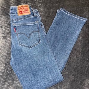 Levi 714 Straight Jeans W25 L32